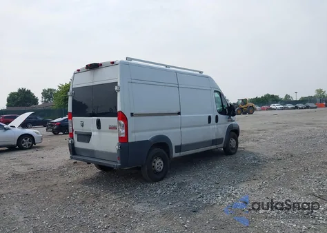 2016 Ram Promaster 1500 из США, поврежденный, VIN 3C6TRVBG2GE105562